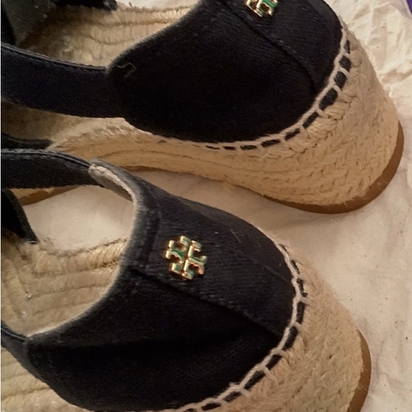 Tory Burch Black Espadrille Flats - Picture 4 of 7